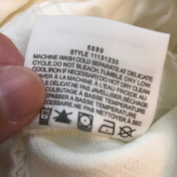 TORY BURCH White Denim Skinny Jeans - Picture 7 of 8